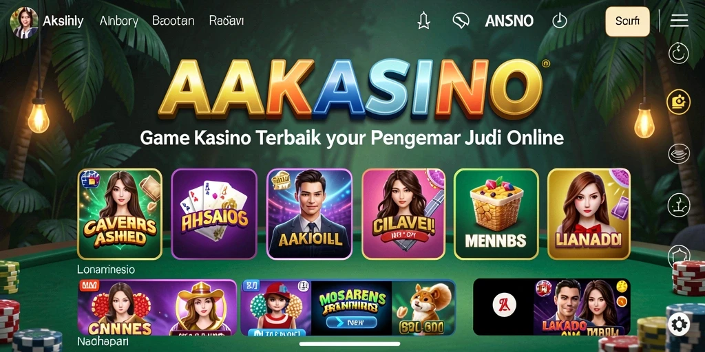 Gameplay mendebarkan di AAKASINO dengan pengalaman kasino yang nyata.