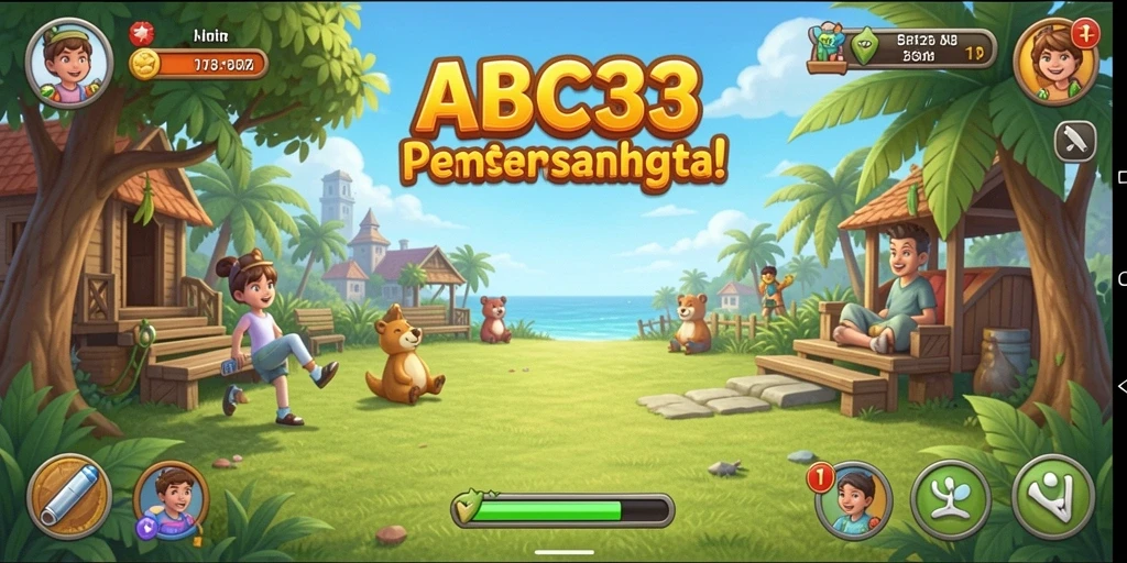 Tampilan menarik dan gameplay menarik dari ABC33.