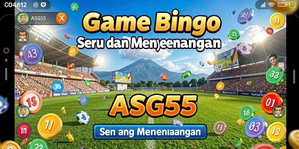 Tampilan gameplay ASG55 menampilkan suasana seru dalam permainan Bingo.