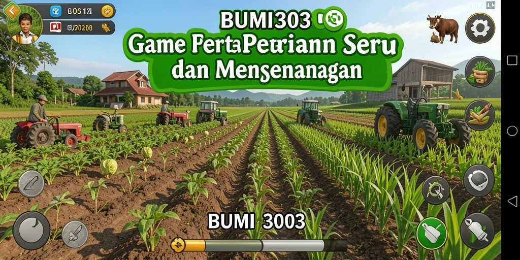 Tampilan gameplay BUMI303 yang seru dan interaktif.
