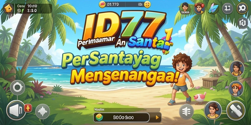 Tampilan gameplay menarik dari ID777 dengan grafis cerah.