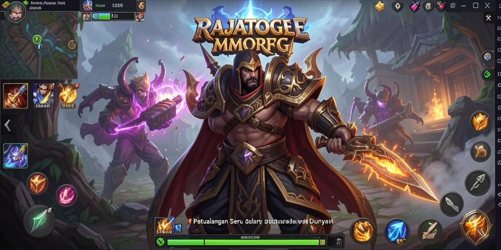 Gameplay menarik dalam dunia MMORPG RAJATOGEL.
