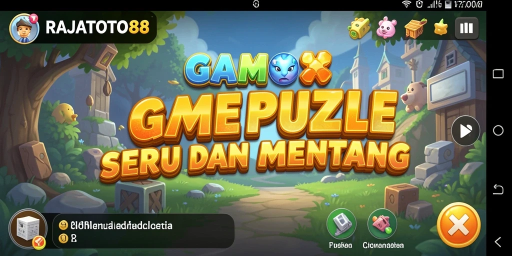 Tampilan gameplay <strong>RAJATOTO88</strong> yang menantang dan seru.