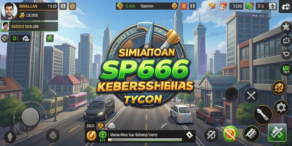 Gameplay SP666 yang dinamis dengan menantang pencapaian Tycoon.